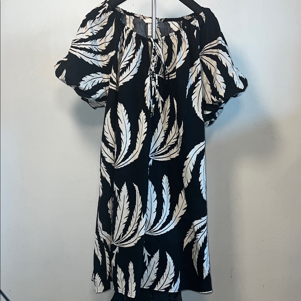 H&M Tropical Resortwear Midi Dress